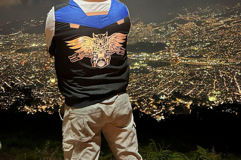 Balcones viewpoint in Arví Park, the best panoramic view of Medellín.