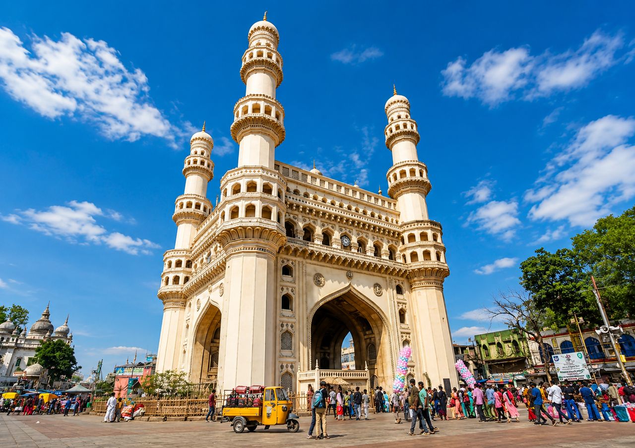 All-inclusive-Ganztagestour und Halbtagestour durch Hyderabad