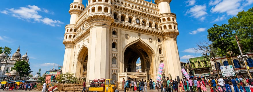 Tour completo e di mezza giornata all-inclusive di Hyderabad