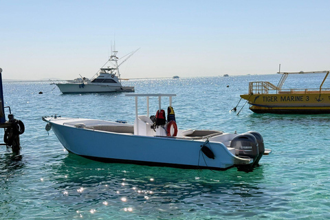 Hurghada: Private Speedboat to Magawish Island 8-hour Private Speedboat With Lunch