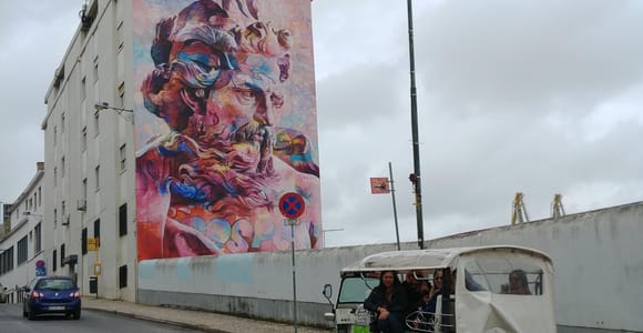 Private Lisbon Street Art & Graffiti Tuk Tuk Tour | 2 Hours