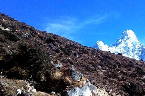 19 dagars vandring från Lobuche East Peak till Everest Base Camp