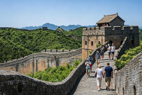 Beijing: Jinshanling Great Wall Guided Tour with Transfers 跟团游：车+票+观光车