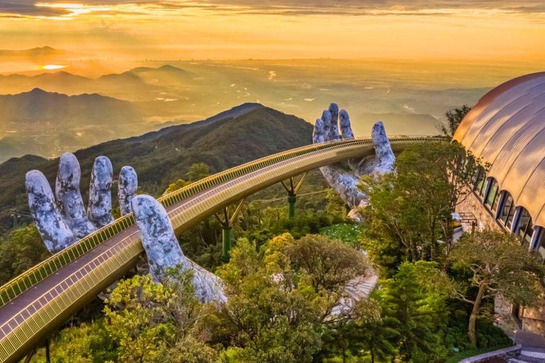 Da Nang: Golden Bridge, Lady Buddha, Marble Mt & Am Phu Cave