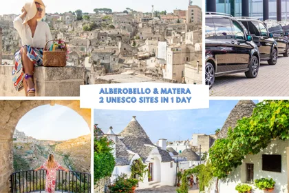 Ab Bari: Tagestour nach Alberobello und Matera