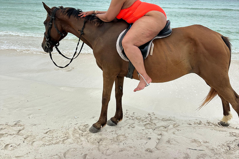 Montego Bay: Horseback Riding Dunn’s River Fall and Shopping
