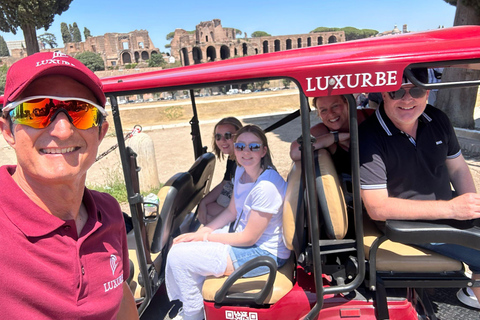 Excursion en voiturette de golf : Les points forts de RomeCircuit avec lieu de rendez-vous
