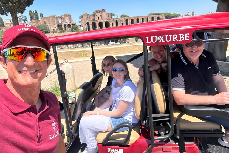 Excursion en voiturette de golf : Les points forts de RomeCircuit avec lieu de rendez-vous