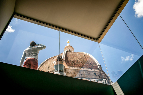 Florence : col de la cathédrale avec dôme, baptistère et crypte