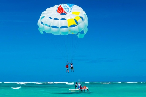 Sahl Hasheesh: Glass Boat and Parasailing with Watersports