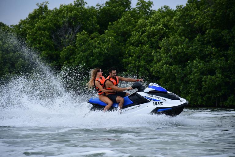 Cancun: Jet Ski Adventure at Nichupté Lagoon 60-Minute Jet Ski Adventure (Single Rider)