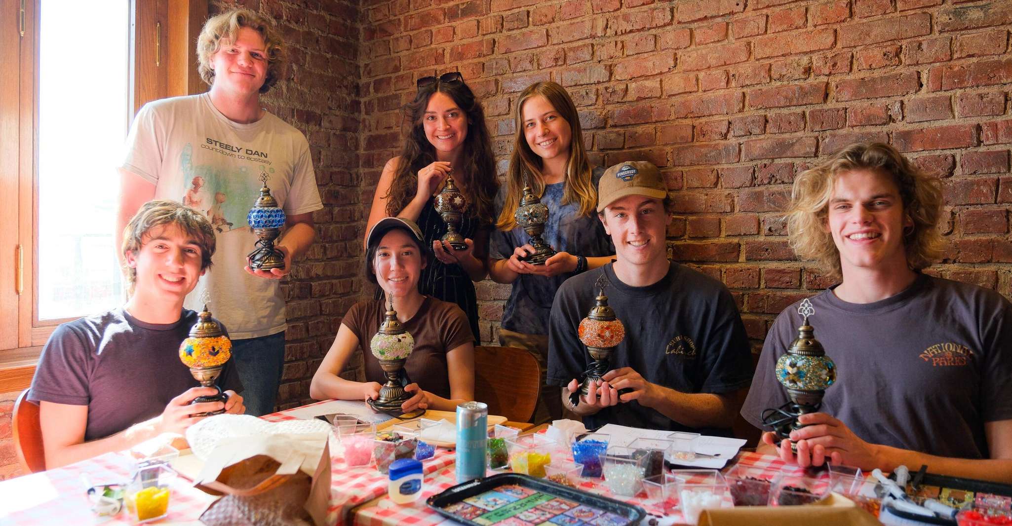 Istanbul: Turkish Mosaic Lamp Workshop w/ Materials Included