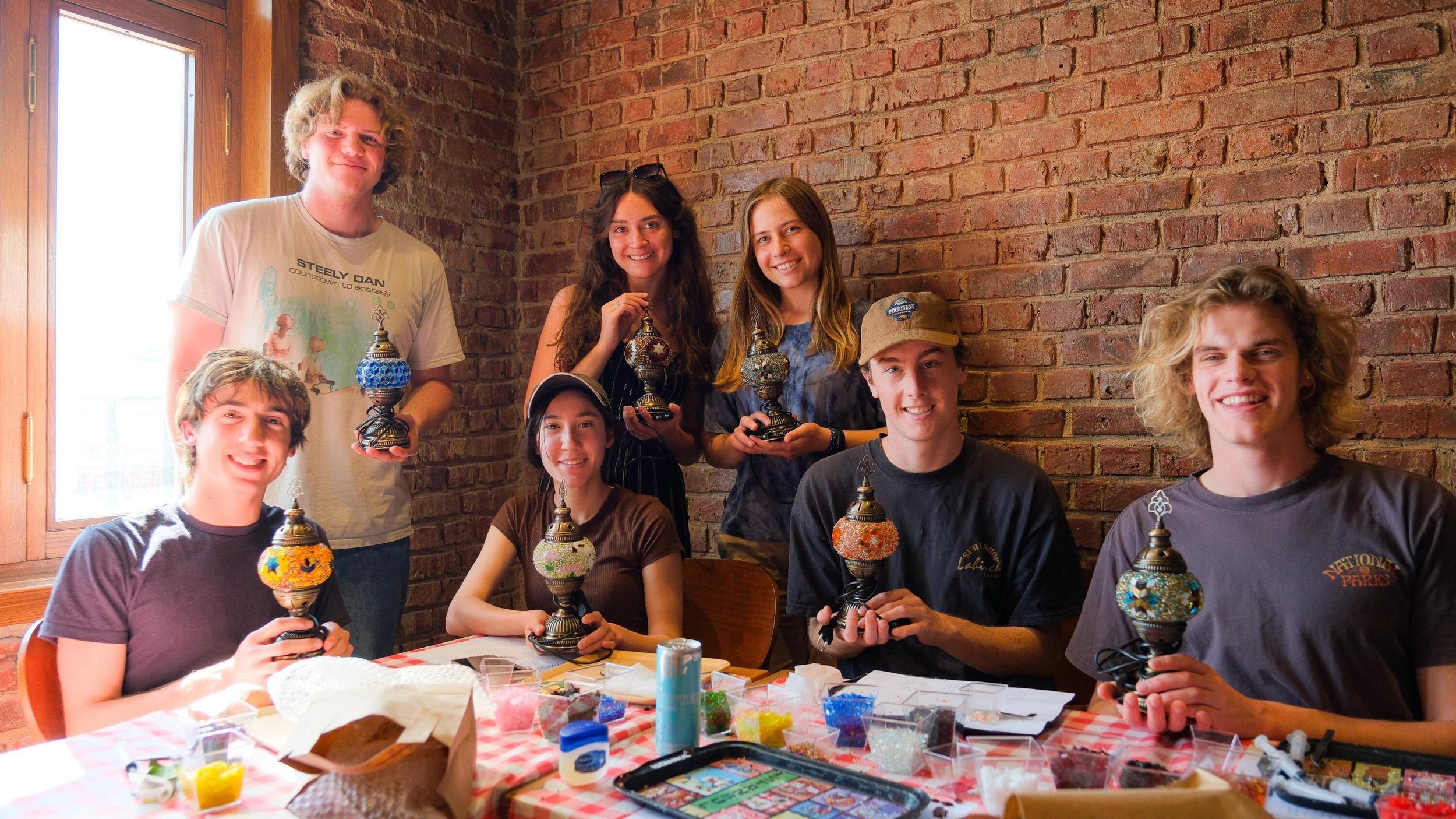 Istanbul: Türkischer Mosaik-Lampen-Workshop mit Materialien inklusive
