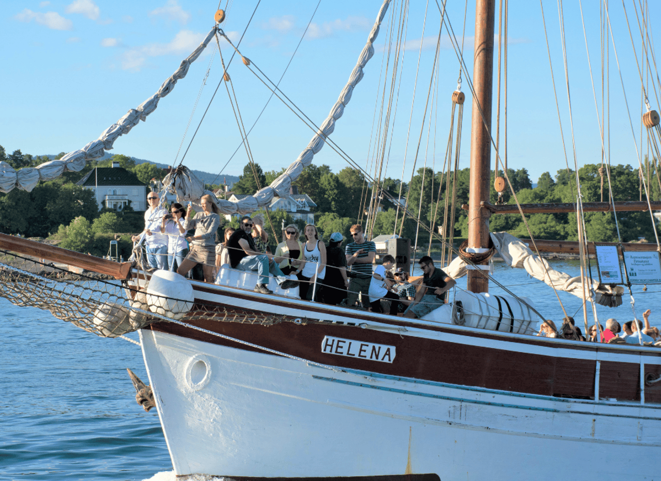 Oslo: Oslo Fjord Sightseeing Cruise med sejlskib