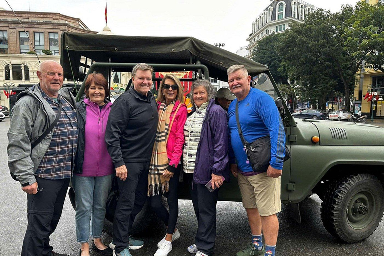 Hanoi: Jeep Tour with Banana Island, Hidden Canal & Bun Cha