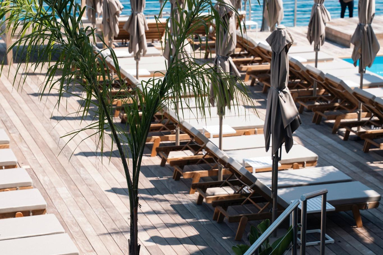Noma Island Beach Club Experience with Boat Transfers Sunbed for 1 person
