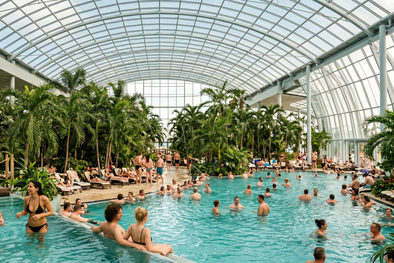 Bucharest: Therme Wellness Transfer - Skip-the-Line Ticket 12 HOURS Therme Bucharest Palm, Galaxy or Elysium & Transfer