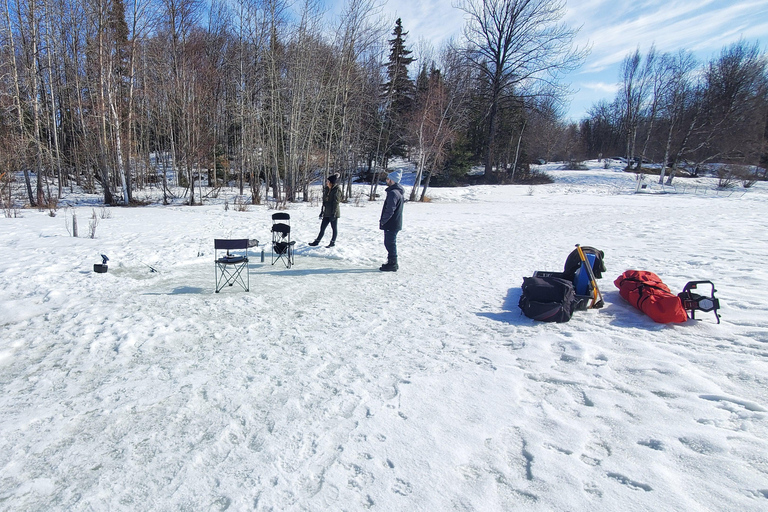 Anchorage: Ice Fishing Trip With Transportation
