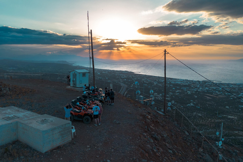 Från Heraklion: Kvällstur med fyrhjulssafari på vilda Kreta