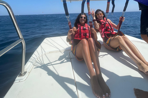 Santorin: Parasailing ExperiencePerissa,Perivolos,St.George