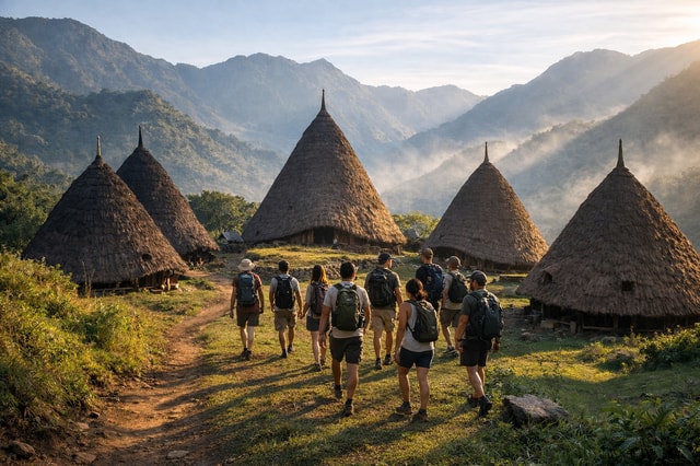 Labuan Bajo: 2D/1N Wae Rebo Village Trekking Tour with Meals