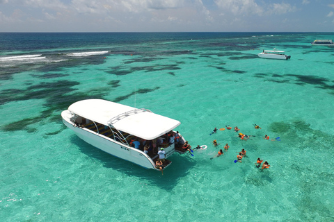 Cancun ou Riviera Maya : journée aux islas Contoy et MujeresVisite depuis le sud de la Riviera Maya