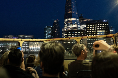 London: Vintage Open-Top Bus Night Tour with Live Guide Sunset Tour: Vintage Open-Top Bus with Live Guide