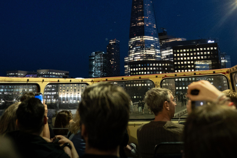 London: Vintage Open-Top Bus Night Tour with Live Guide Sunset Tour: Vintage Open-Top Bus with Live Guide
