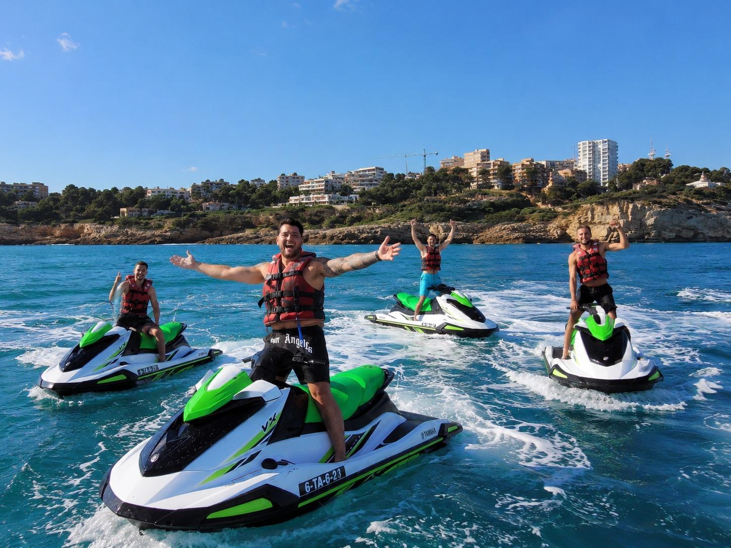 Salou: Geführte Jet Ski Tour