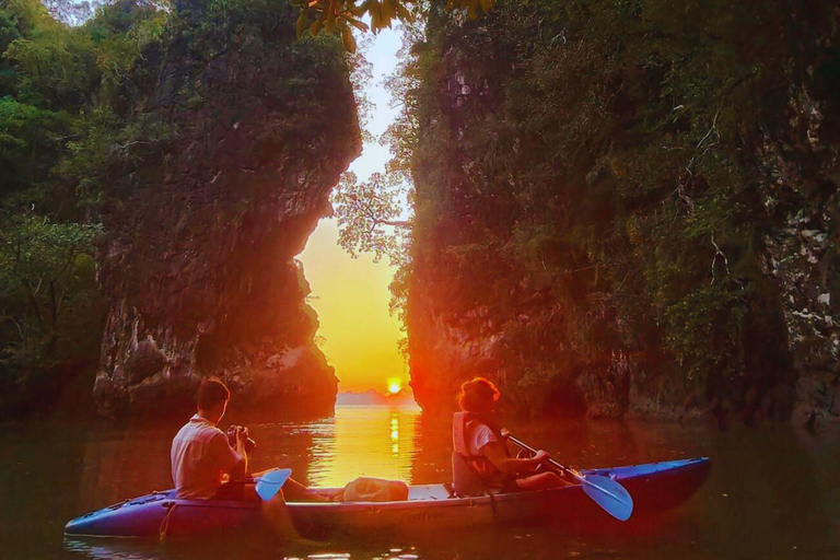 Krabi: Ao Thalane Kayak Tour & Jungle Swim with Lunch Full day