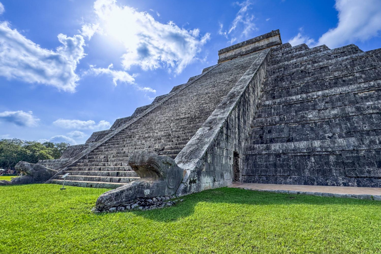 From Cancun: Chichen Itza, Cenote & Valladolid Day Trip Tour from Meeting Points in Cancun