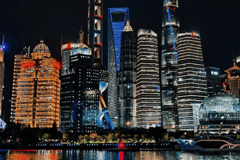 Shanghai Jinling East Road Pier Night Cruise: City Landmarks