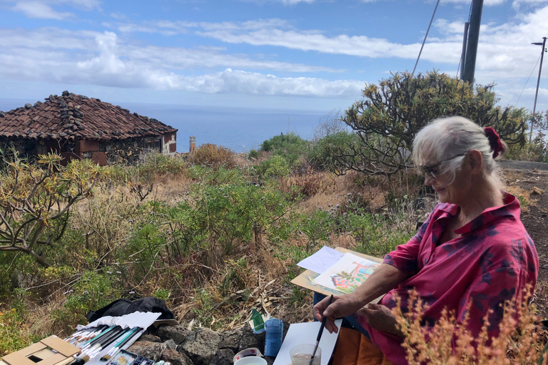 Los Llanos : atelier artistique &quot;Peinture à l&#039;aquarelle de fin d&#039;année&quot;.