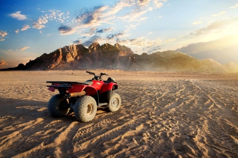 Aventura en quad ATV en Sharm El Sheikh al amanecer o al atardecerAventura Amanecer Sharm El Sheikh ATV Quad