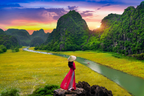 Från Hanoi: Ninh Binh Ancient Capital 2-dagars rundturLimousin