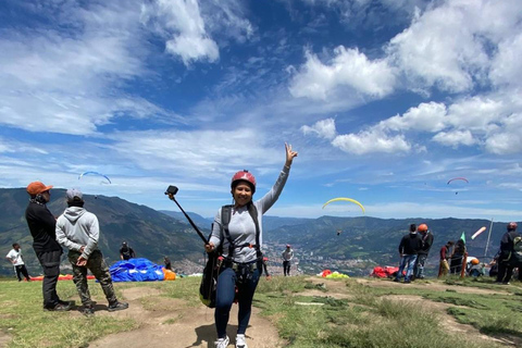 Gleitschirmfliegen bei Medellin San Felix: Fliegen mit GoPro Fotos und Videos