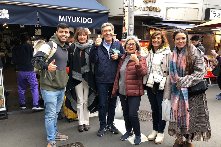 Tsukiji Fischmarkt Food Tour Beste lokale Erfahrung in Tokio