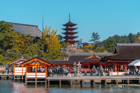 From Osaka/Kyoto: Hiroshima and Miyajima UNESCO Private Tour