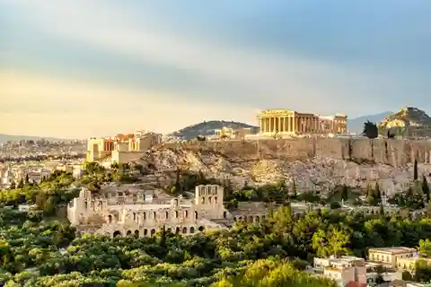 Athènes/Piraeus : Visite privée d'Athènes de 3 heures avec prise en charge