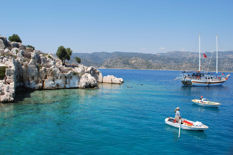 From Kaş: Kekova Boat Trip with Lunch & Simena Visit
