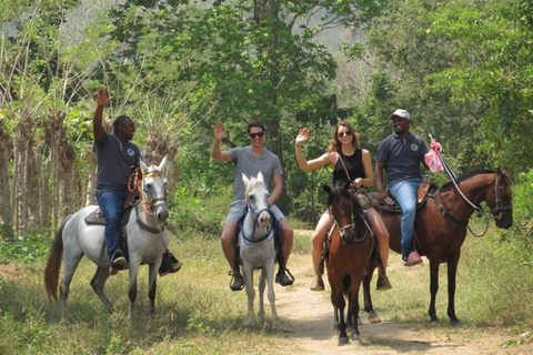 Palenque: Eco-Tour privato a cavallo con pranzo