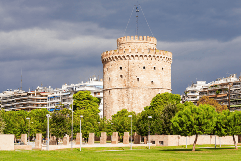 Saloniki: Joga w parku White Tower