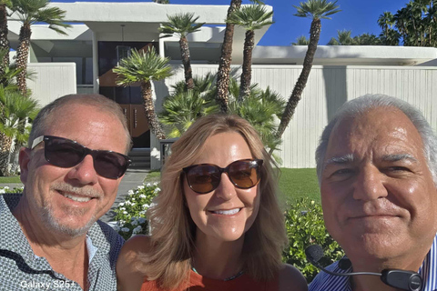 Palm Springs: Celebrity Homes Guided Electric Cart Tour Explore Palm Springs Celebrity Homes in Style
