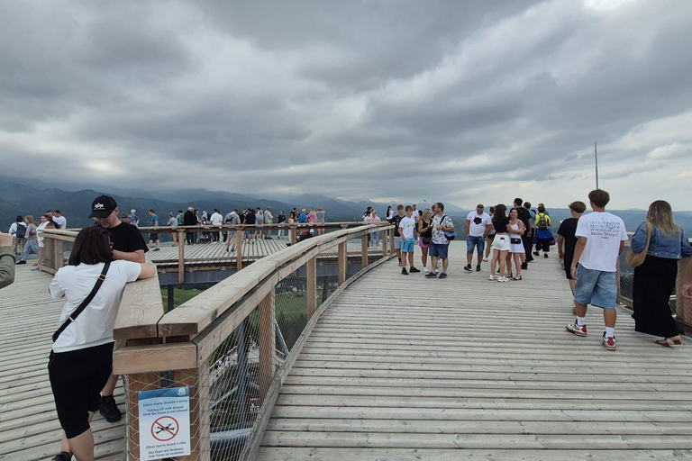 Zakopane: Treetop Skywalk Hot Springs Experience & Transport Termy Bania – Skip-the-Line Thermal Baths Entry