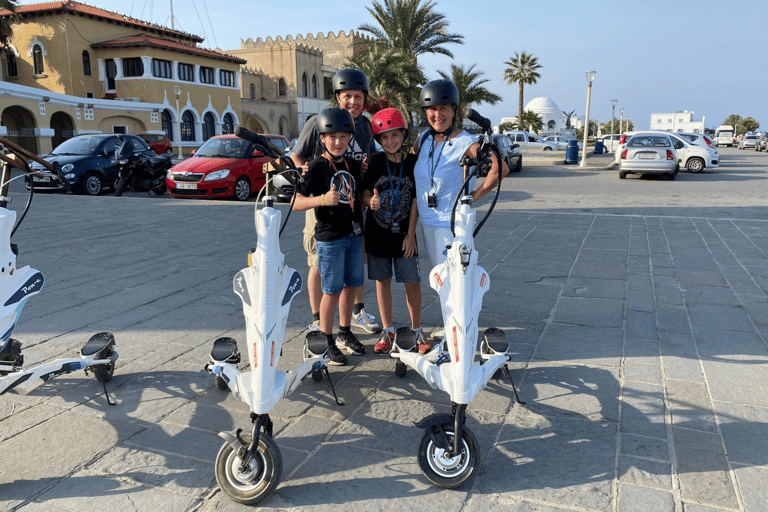 Rhodos: Mittelalterliche Stadt und Graben-Tour per Trikke