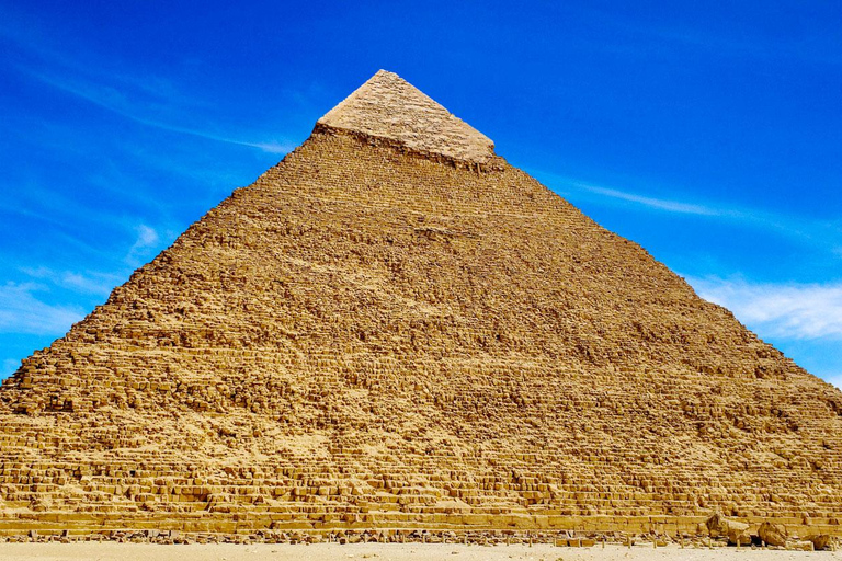 Rondleiding door de piramide van KhafreDagtour met gids naar piramides van Gizeh, inclusief de piramide van Khafre