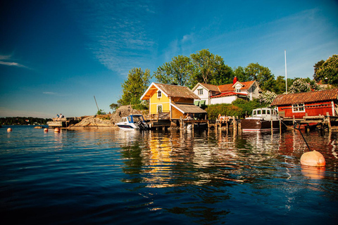 Vaxholm: Kajakavontuur in natuurreservaat - met gidsHuur dubbele kajak - 5 uur