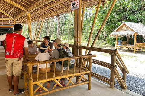 Khaolak : Commencez la journée avec les éléphants - Visite à pied et nourrissage