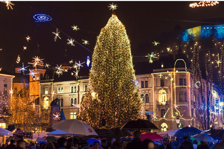 从里雅斯特出发：卢布尔雅那和圣诞魔法 - 导游陪同的巴士之旅
