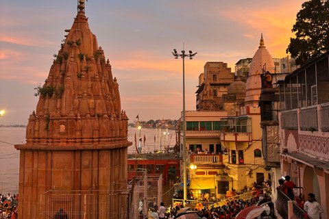 Most attractive Evening ceremony on the Ghat ,with bazarwalk